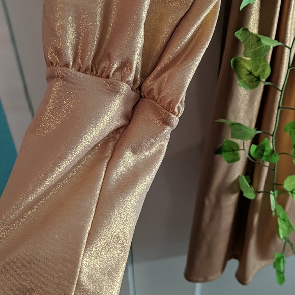 Nasty gal metallic mini dress - Picture 4 of 5